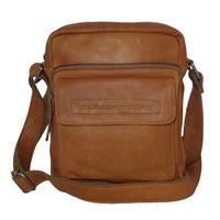 Chesterfield Leren Schoudertas Bath Cognac