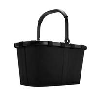 Reisenthel carrybag frame schwarz 22 Liter Einkaufskorb faltbar Alurahmen -    Schwarz + schwarzem Rahmen