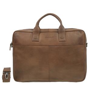 dstrct Fletcher Street Business Laptoptas 17'' Cognac 016720