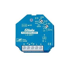 Eltako FUD61NPN-230V - Wireless actuator universal dimming Switch, FUD61NPN-230V