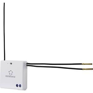 renkforce RS2W Draadloze dimmer Inbouw Schakelvermogen (max.) 150 W Bereik max. (in het vrije veld) 150 m