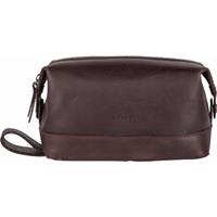 Burkely Vintage Riley Toiletry bag - Bruin