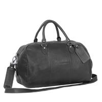 The Chesterfield Brand Weekender Liam Cow Wax Pull Up Collection, schwarz, schwarz
