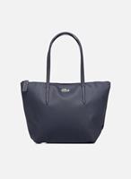 LACOSTE Damen Handtasche mit Reißverschluss - S Shopping Bag, 36x25x14cm (BxHxT), eclipse