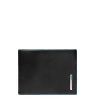 Piquadro Geldbörse "Black Square", Leder, für Herren, schwarz, schwarz