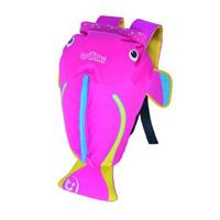 Trunki Paddlepak Waterdichte Rugzak Medium - Coral de Tropische Vis