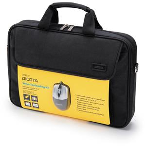 dicota laptop tas Value Toploading Kit zwart