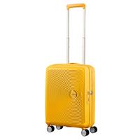 American Tourister Soundbox Expandable Spinner 55cm Golden Yellow