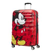 American Tourister Hartschalen-Trolley "Disney Wavebreaker, 77 cm", 4 Rollen, teilweise aus recyceltem Material