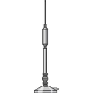 Albrecht CBM 108 CB-Mobilantenne Lambda-Typ 1/4