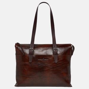 Castelijn & Beerens Rien Dames Laptoptas 15.4'' RFID Cognac 9761