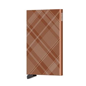 Secrid Cardprotector Tartan laser rust