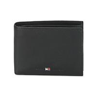 Tommy Hilfiger Geldbörse "Johnson", Leder, Emblem, 2 x 10 13 cm, Geschenkbox, schwarz