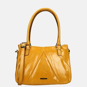Claudio Ferrici Pelle Vecchia Shoulder Bag sunflower
