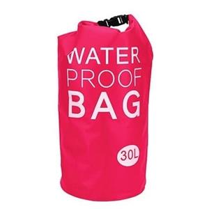 Roze waterdichte tas 30 liter