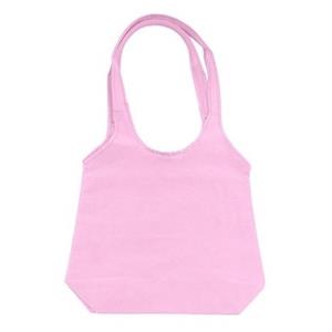 Roze opvouwbare tas met hengsels 43 x 41 cm - Shopper