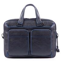 Piquadro B2S Kurzgrifflaptoptasche 39 cm, blu