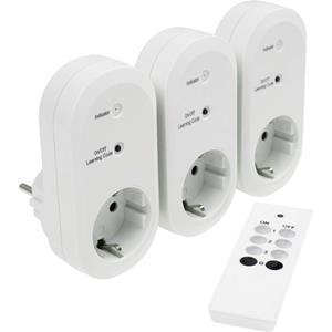 asschwabe AS Schwabe 24080 24080 Stopcontactset Draadloos Binnen 2300 W
