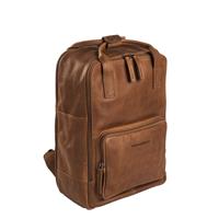 Chesterfield Bags Leren Laptop Rugzak Belford Cognac