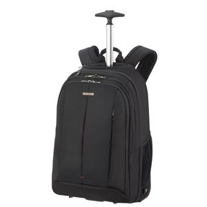 Samsonite Laptoprucksack Guardit 20 black mit 2 Rollen und Trolleyfunktion