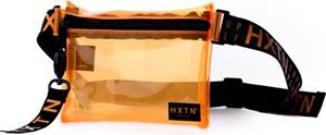 HXTN - Supply - Transparante crossbody heuptasje in oranje - Oranje