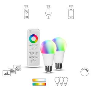 Starterset E27 Smart LED tint white+color