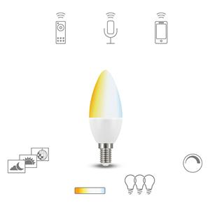 Müller-Licht E14 Smart LED kaarslamp tint white 5,8W