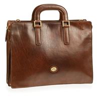 The Bridge Story Uomo Aktentasche Rindleder 31 cm, marrone-braun