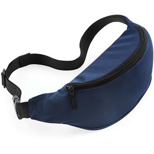 Heuptasje/buideltasje navy blauw 38 cm - Donkerblauw festivaltasjes