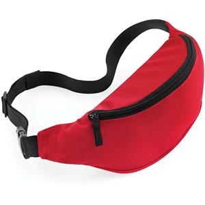 Heuptasje/buideltasje rood 38 cm - festivaltasjes