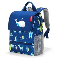 reisenthel Rucksack Kinder 5backpack abc friends -Blau 21x28x12 cm -    Blau