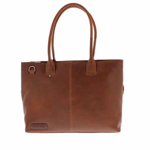 Plevier Baken Dames Laptoptas 3-Vaks 15.6" Bruin
