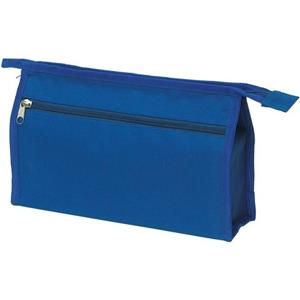 Voordelige toilettas blauw 28 cm voor heren/dames Blauw