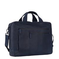 Leonhard Heyden Den Haag 2 Handle Brief Case 2 Compartments blue