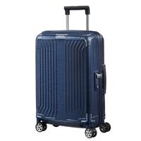 Samsonite Hartschalen-Trolley "Lite-Box Black, 55 cm", 4 Rollen, Made in Europe