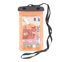 Waterdichte geldbuidel/ moneybelt nektasje oranje Oranje