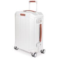 Piquadro Alu 4-Rollen Trolley 79 cm, grey-tobacco, grey-tobacco