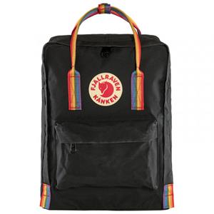 Fjallraven Kanken Rainbow black-rainbow pattern