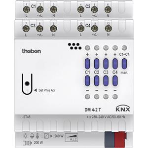 Theben Dimmaktor DM 4-2 T KNX