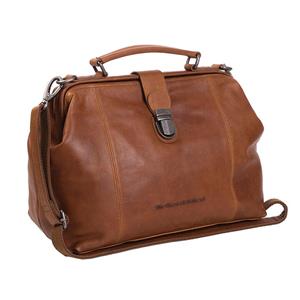 Chesterfield Dokterstas Schoudertas Shaun Cognac
