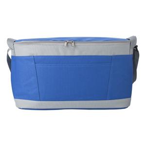 Grote koeltas blauw/grijs 18 liter Blauw