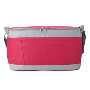 Grote koeltas rood/grijs 18 liter Rood