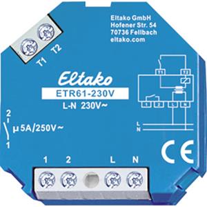 eltako Uitschakelrelais ETR61-230V Inbouw (in muur of meubel), Inbouw (in muur)