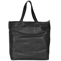 Bree Shopper "Stockholm 34", Leder, schwarz
