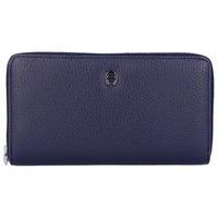 Aigner Geldbörse "Basics", Leder, Logo-Emblem, blau