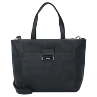 Gerry Weber Henkeltasche "Be different", Kunstleder, Reißverschluss, für Damen, dark grey, grey