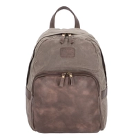 Pride & Soul PRIDE&SOUL Rucksack SENSATION, mit Laptopfach, grau / braun