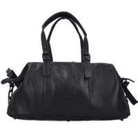 Harold's Johan P Weekender Reisetasche Leder 55 cm, schwarz, schwarz