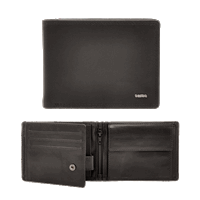 Berba Heren Portemonnee Soft 002-203 Black