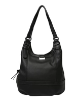 Tom Tailor Damen Shopper Juna, schwarz